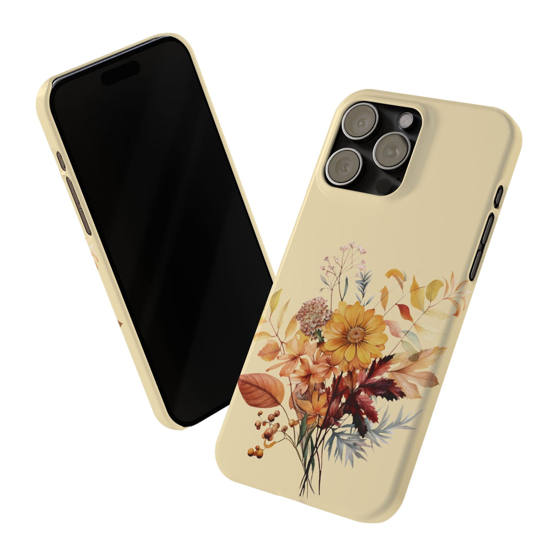 Slim Fall Autumn Leaves Gift for Her Cute Phone Cases for Iphone 16 | iPhone 15 Case | iPhone 15 Pro Max Case, Iphone 14, Iphone 14 Pro Max, Iphone 13, Slim - Studio40ParkLane