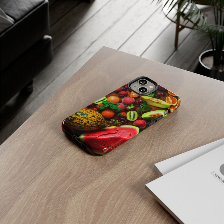 Fall Fruit Collage Cute Phone Case for, Samsung Galaxy S24, S23, S22, S21, IPhone 16 Case | Iphone 15, Iphone 14, IPhone 13 Case Mom Dad Gift - Studio40ParkLane