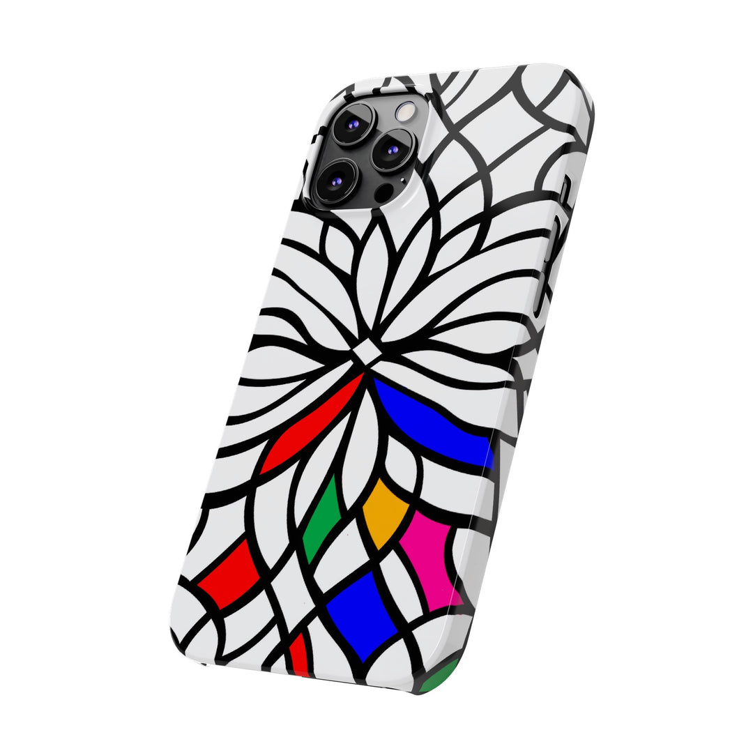 Slim Cute Phone Cases for Iphone | iPhone 15 Case | iPhone 15 Pro Max Case, Iphone 14, Iphone 14 Pro Max, Iphone 13, Colored Spider Web - Studio40ParkLane