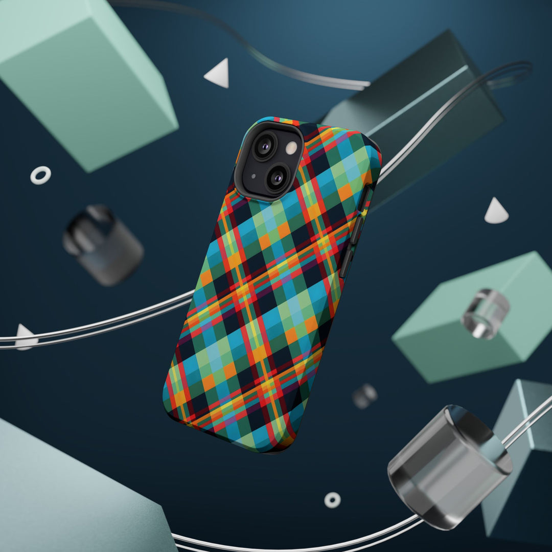 Checkered Plaid Magsafe Gift for Her Cute Phone Case for Iphone, | iPhone 16 | iPhone 15 Pro Max, Iphone 14 Pro Max, 13 12 11 10 9 8 7 - Studio40ParkLane