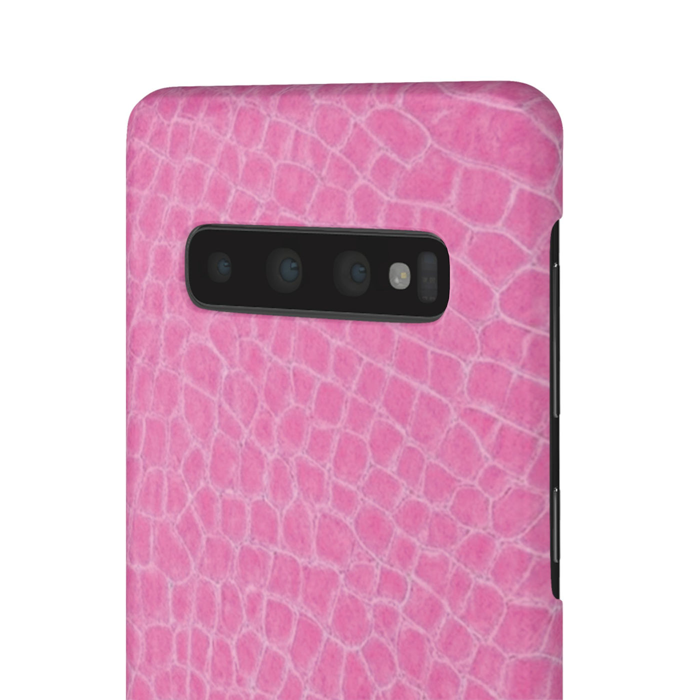 Snap Non Leather Pink Color Pattern Gift for Her Cute Phone Cases for Samsung Galaxy S24, S23, S22, S21, S20, Plus, Ultra, Iphone 16, 15, 14, Pro and Max - Studio40ParkLane