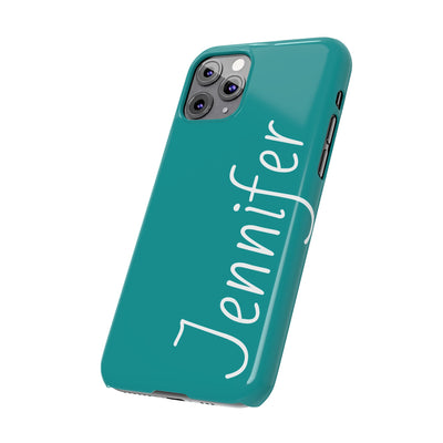 Personalized Initial Name Custom Slim Phone Cases for Iphone 16 Pro Max | iPhone 15 Case | iPhone 15 Pro Max Case, Iphone 14, 13, 12, 11, 10, 8, 7 - Studio40ParkLane