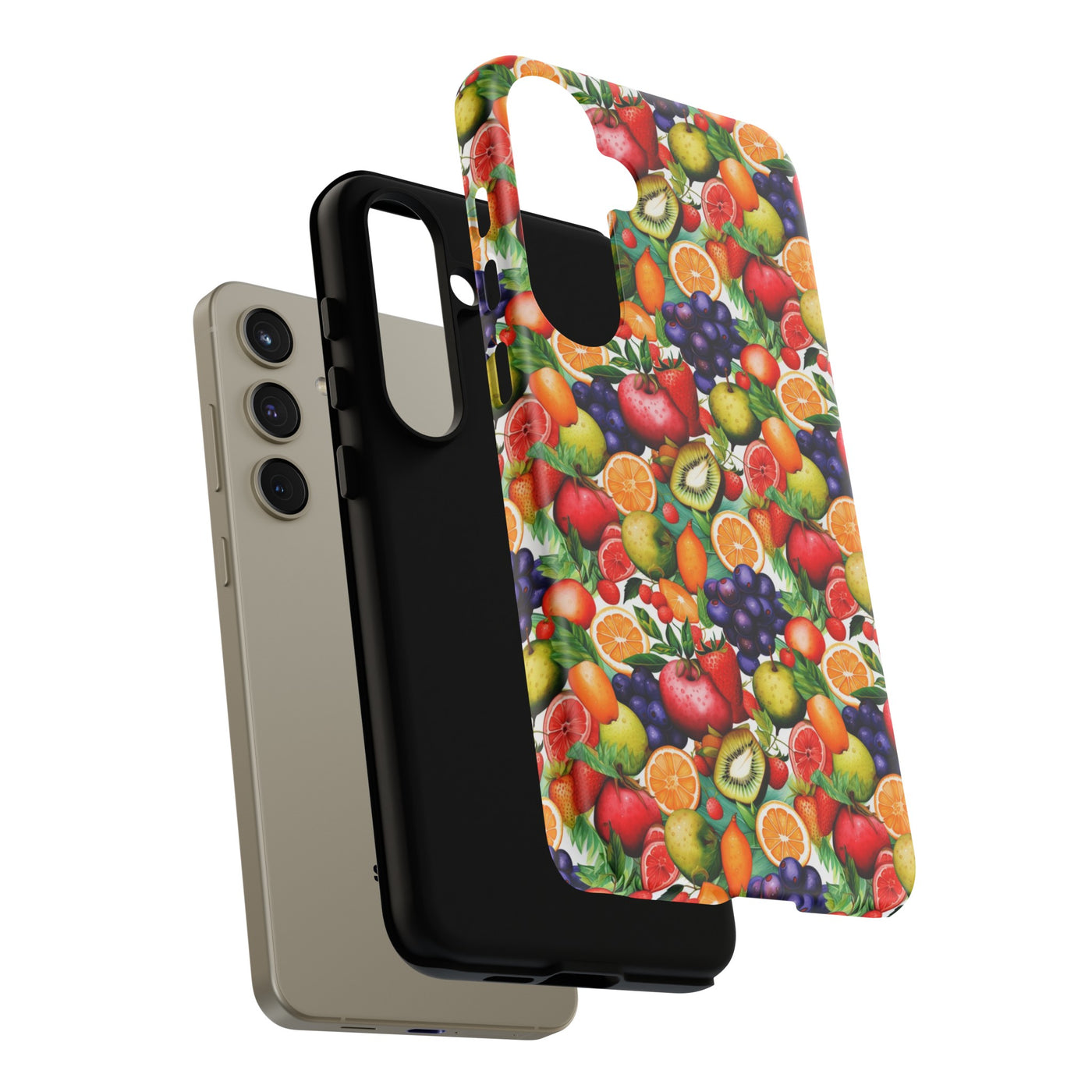 Impact Resistant, Fall Fruit, Cute Phone Cases for Samsung S24, S23, S22, S21, IPhone 15 pro Iphone 14 pro Iphone 13 IPhone 12 Iphone 11