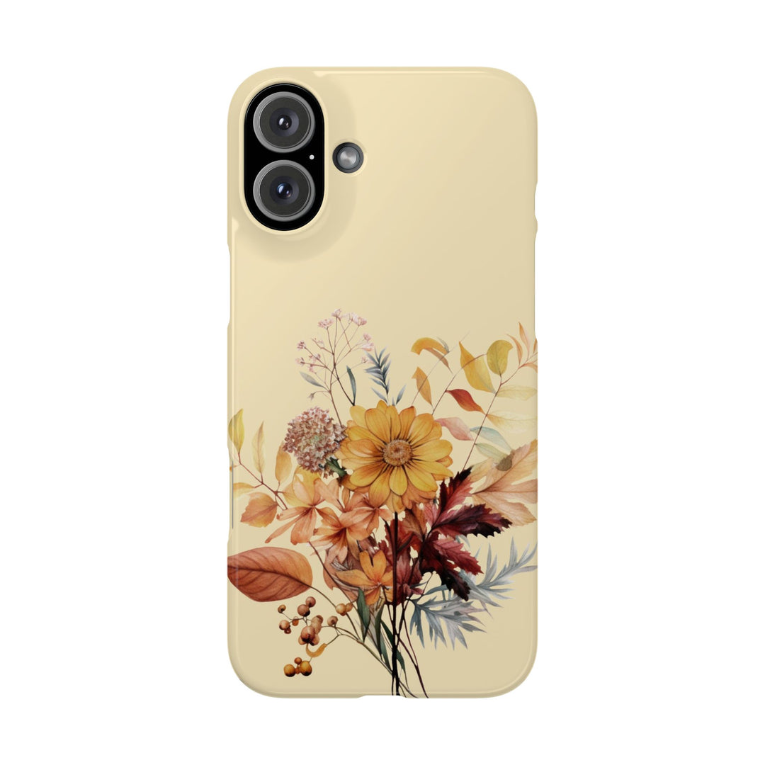 Slim Fall Autumn Leaves Gift for Her Cute Phone Cases for Iphone 16 | iPhone 15 Case | iPhone 15 Pro Max Case, Iphone 14, Iphone 14 Pro Max, Iphone 13, Slim - Studio40ParkLane