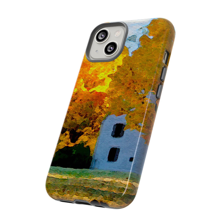 Impact Resistant, Fall Leaves Watercolor, Cute Phone Cases for Samsung S24, S23, S22, S21, IPhone 15 pro Iphone 14 pro Iphone 13 IPhone 12 Iphone 11 - Studio40ParkLane