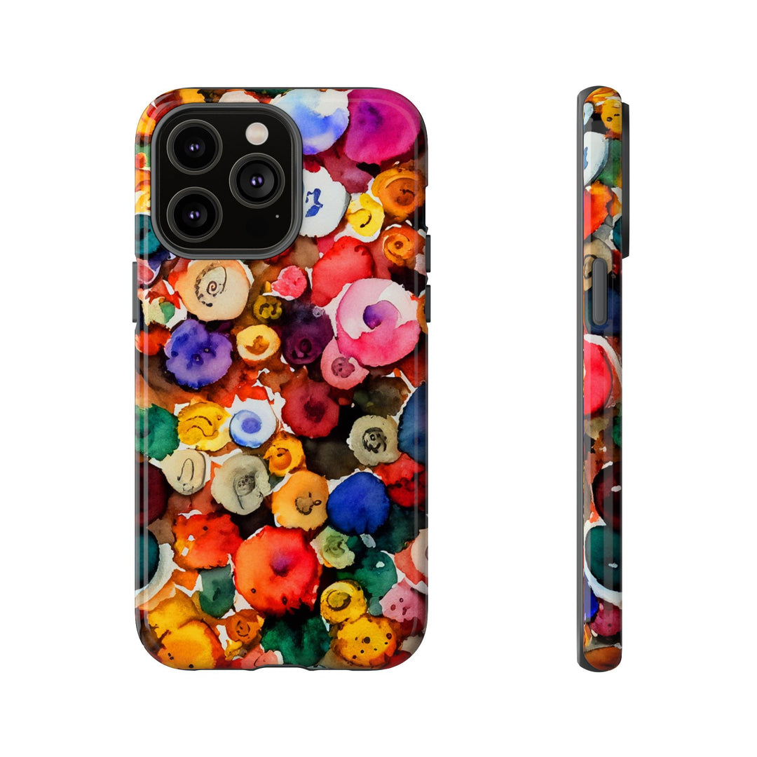 Impact Resistant, Fall Colors Buttons, Cute Phone Cases for Samsung S24, S23, S22, S21, IPhone 15 pro Iphone 14 pro Iphone 13 IPhone 12 Iphone 11 - Studio40ParkLane
