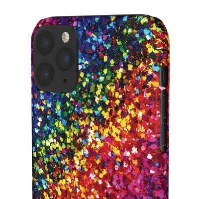 Snap Non-Glitter Muted Color Play on "Faux" Glitter Effect Cute Phone Cases for Samsung and Iphone, 16, 15, 14, S24, S23, S22, S21, S20, Plus and Ultra