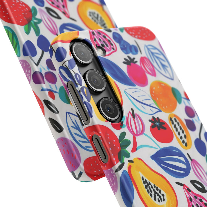Snap Cute Custom Phone Case, Summer Fruit case for iPhone 18 17 16 15 14 13 12 Pro Max, Samsung S26 S25 S24 S23 Ultra Protective Phone Case - Studio40ParkLane
