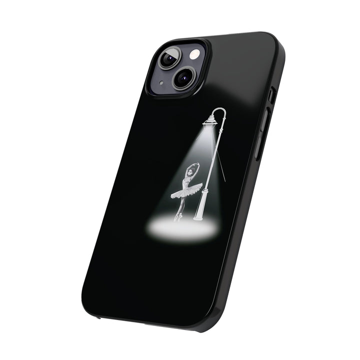 Slim Ballet Dancer Spotlight Gift for Her Cute Phone Cases for Iphone 16 Pro Max | iPhone 15 Case | iPhone 15 Pro Max Case, Iphone 14, 13, 12, 11, 10, 8, 7 - Studio40ParkLane