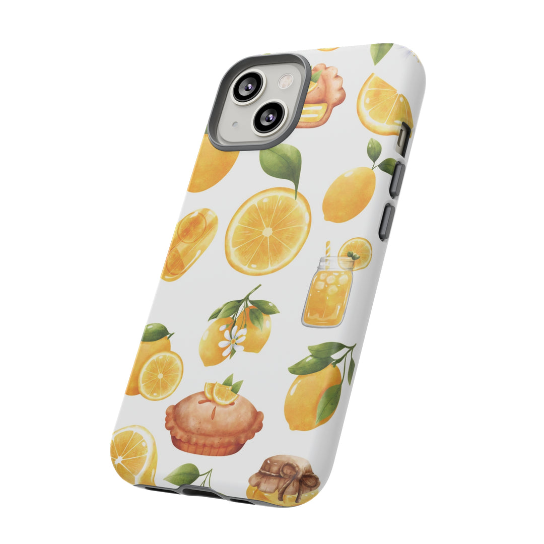 Cute IPhone Case | Summer Fruit Lemon, iPhone 15 Case | iPhone 15 Pro Case, Iphone 14 Case, Iphone 14 Pro Max Case, Protective Iphone Case - Studio40ParkLane