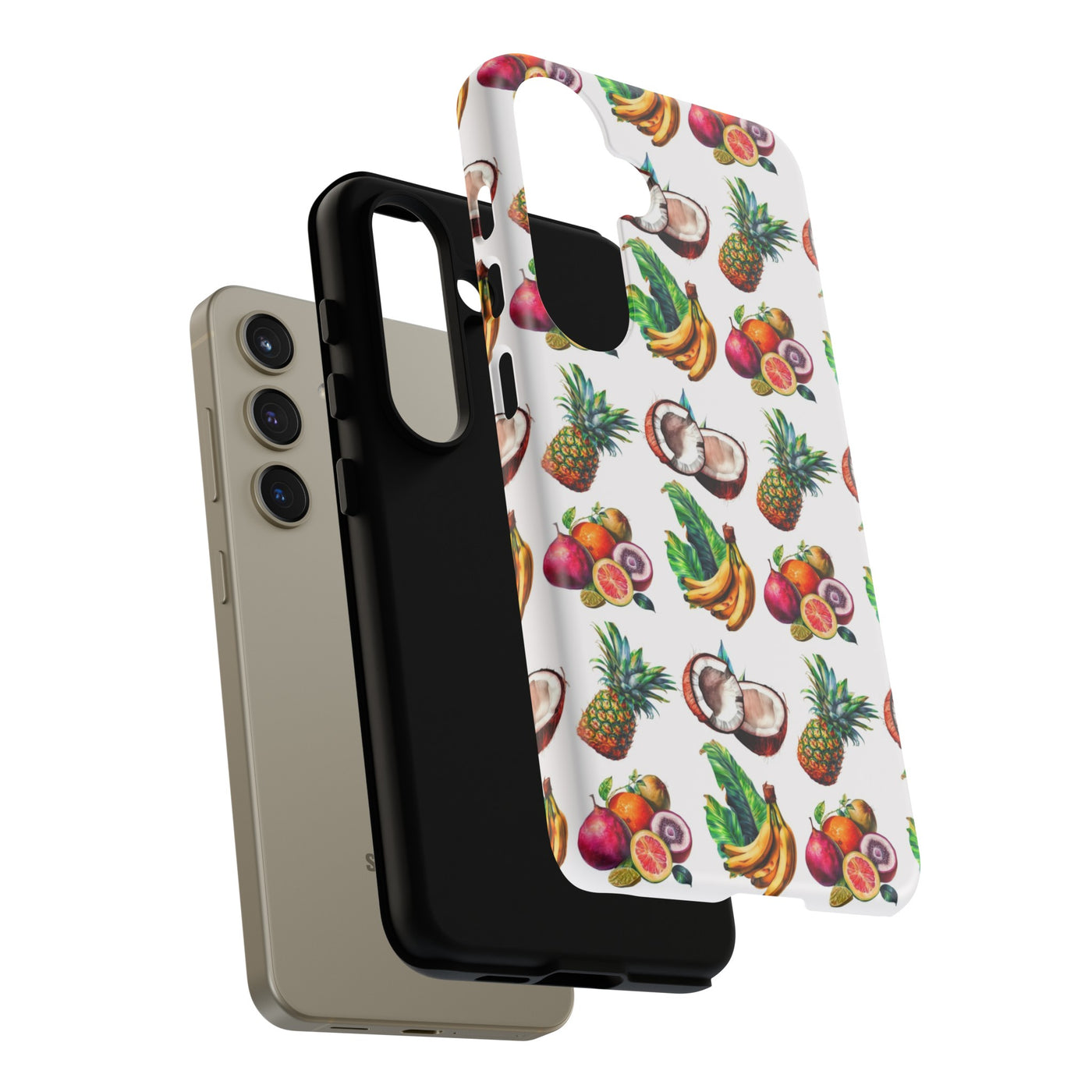 Cute Samsung Case | Cool Iphone Case | Tropical Summer Fruit, Samsung S24, S23, S22, S21, IPhone 15 Case | Iphone 14 Case, Iphone 13 Case