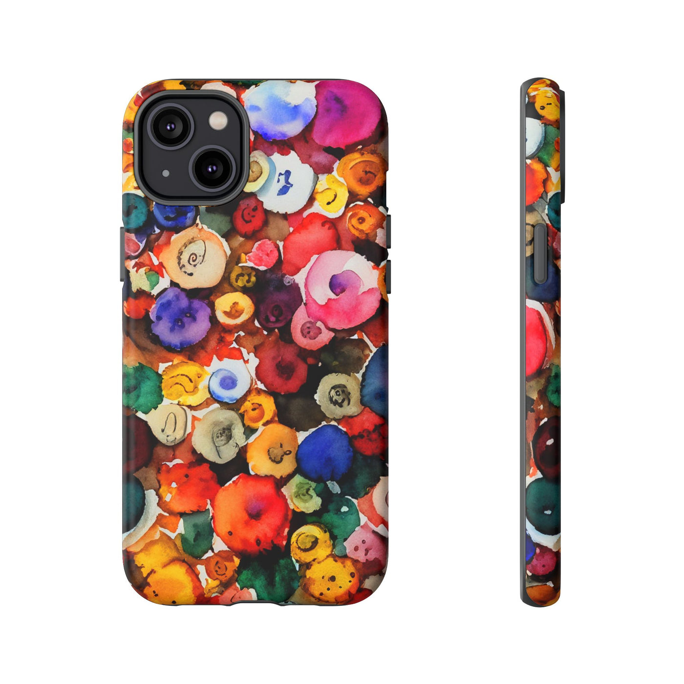 Impact Resistant, Fall Colors Buttons, Cute Phone Cases for Samsung S24, S23, S22, S21, IPhone 15 pro Iphone 14 pro Iphone 13 IPhone 12 Iphone 11