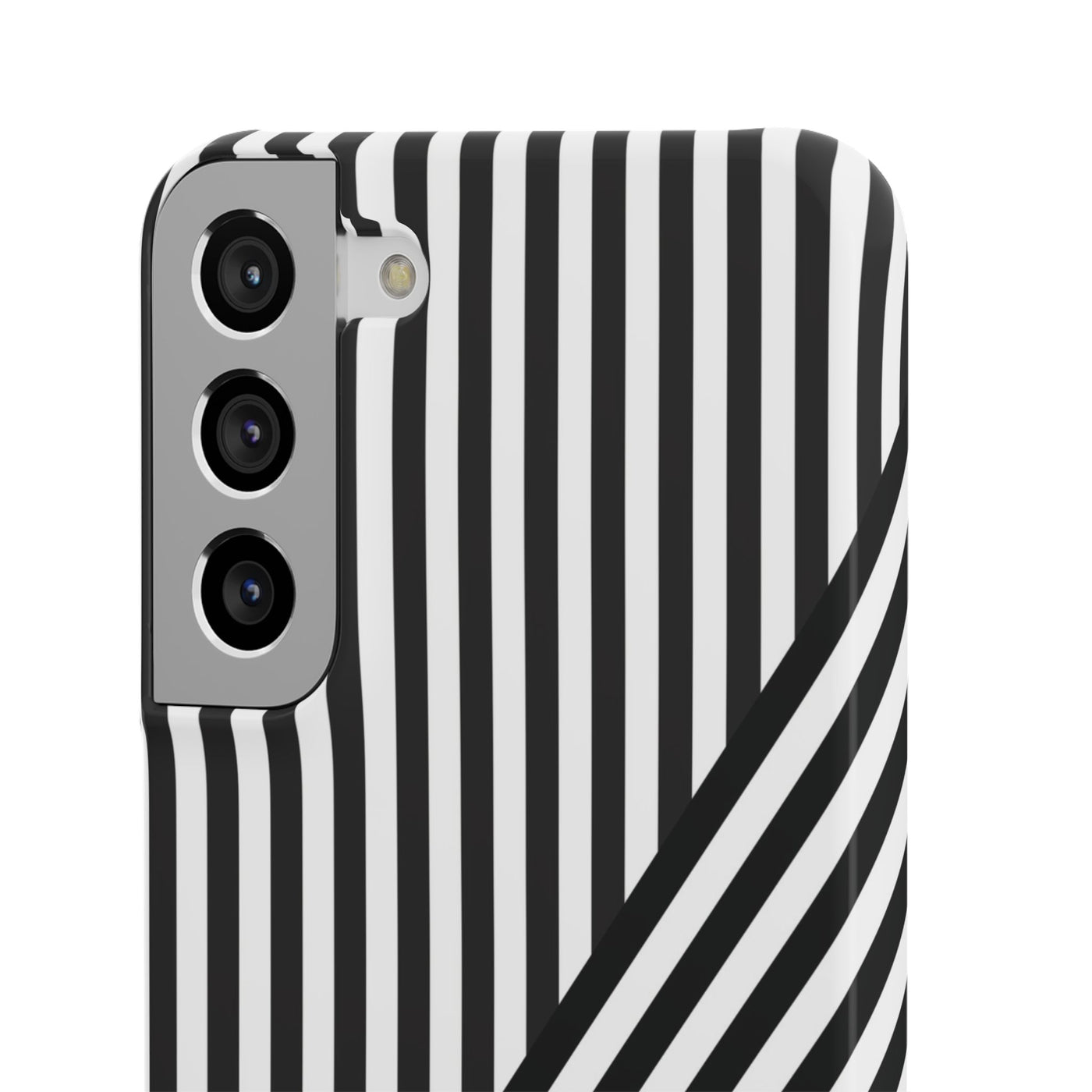 Aesthetic Black White Stripes Cute Phone Case Sleek Snap - For iPhone 17 Pro Max iPhone 16 Pro iPhone 15 Iphone 14 Plus 13 Pro 12 11 10 Gift - Studio40ParkLane