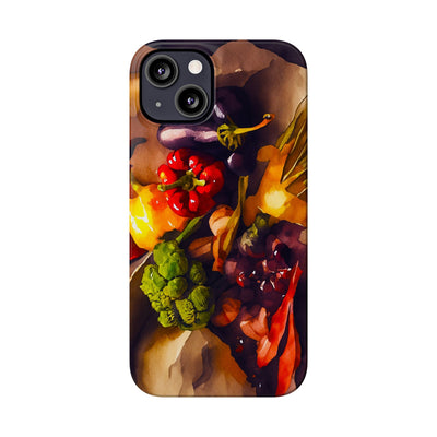 Fall Farm Vegetables Slim Cute Phone Cases for Iphone  | iPhone 15 Case | iPhone 15 Pro Max Case, Iphone 14, Iphone 14 Pro Max, Iphone 13