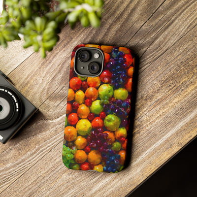 Impact Resistant, Fall Fruit, Cute Phone Cases for Samsung S24, S23, S22, S21, IPhone 15 pro Iphone 14 pro Iphone 13 IPhone 12 Iphone 11