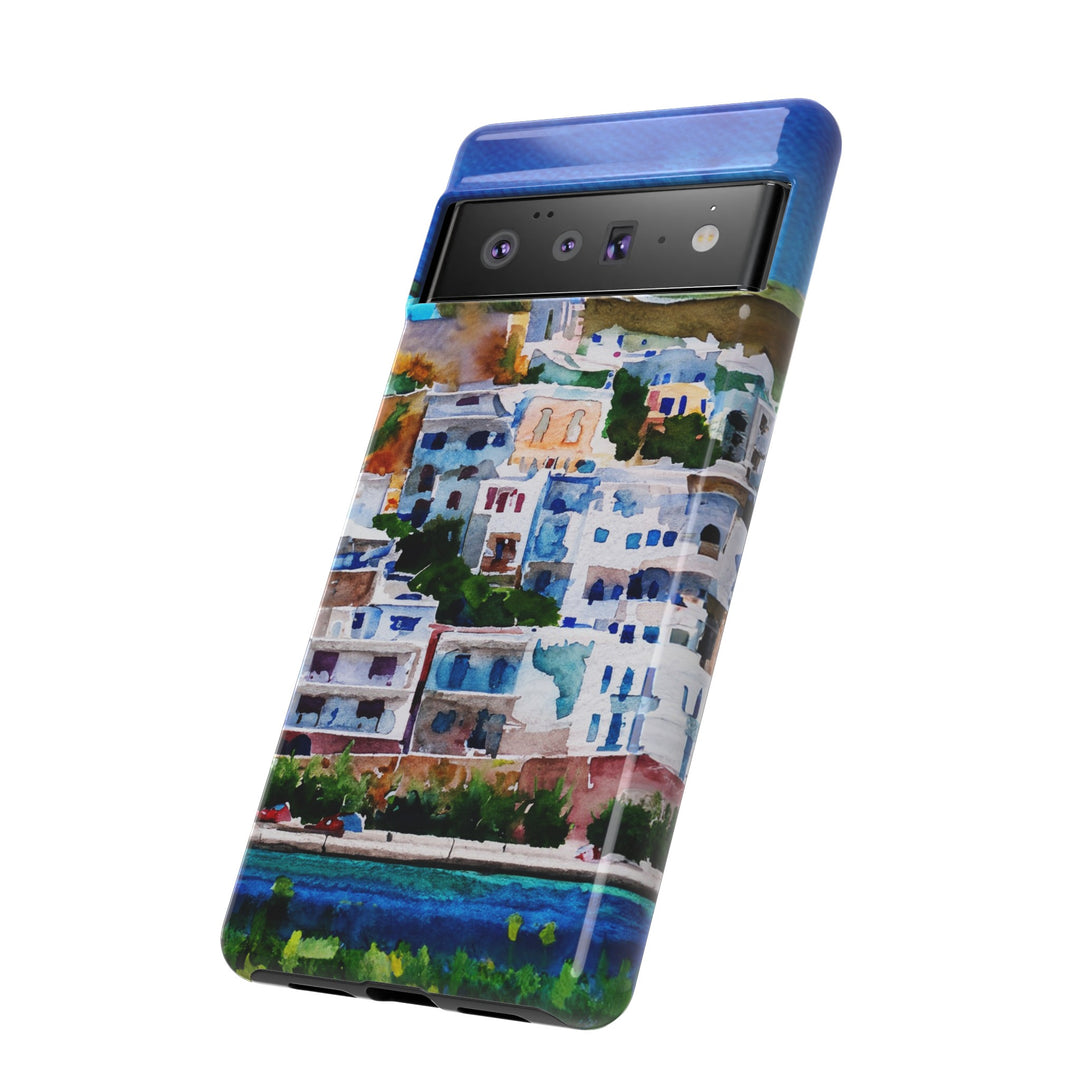 Impact Resistant, Greece House, Cute Phone Cases for Samsung S24, S23, S22, S21, IPhone 15 pro Iphone 14 pro Iphone 13 IPhone 12 Iphone 11 - Studio40ParkLane