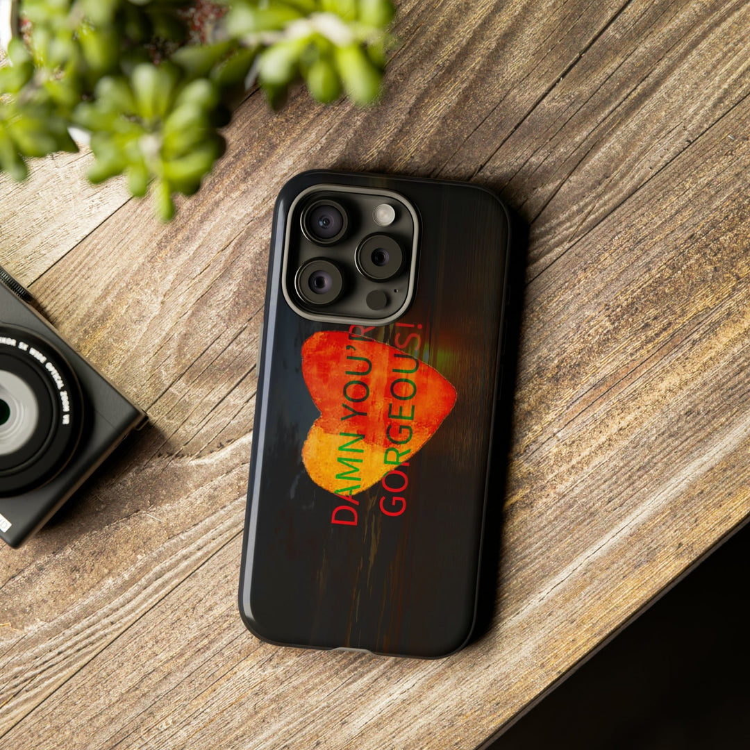 Cute IPhone Case | iPhone 15 Case | iPhone 15 Pro Max Case, Iphone 14 Case, Iphone 14 Pro Max Case IPhone Case for Art Lovers, Heart Sunset - Studio40ParkLane