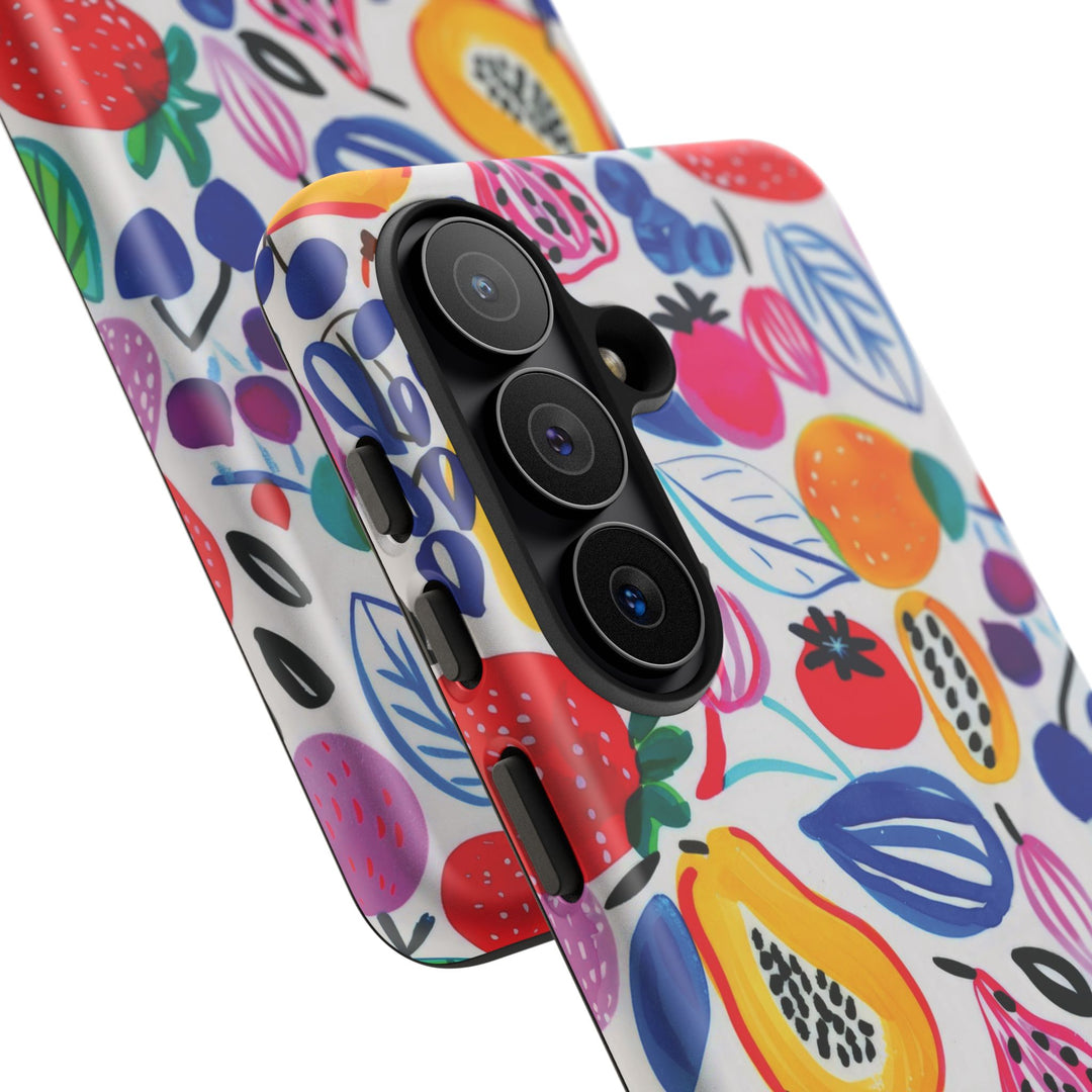 Summer Fruit Cute Tough Phone Case - For Apple iPhone Case 17, 16, 15 Pro Max, 14 Plus, 13 Pro, 12, Samsung Galaxy S26, S25, S24 Plus Ultra - Studio40ParkLane