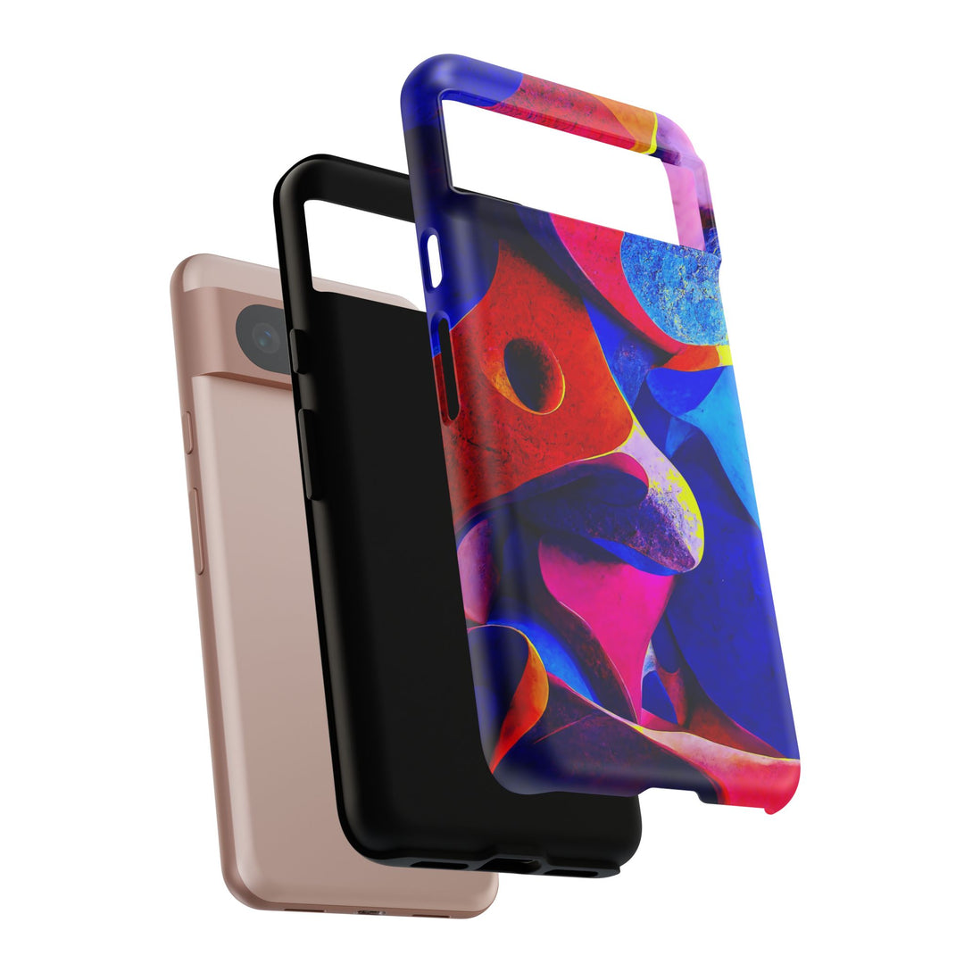 Impact Resistant, Abstract Shapes, Cute Phone Cases for Samsung S24, S23, S22, S21, IPhone 15 pro Iphone 14 pro Iphone 13 IPhone 12 Iphone 11 - Studio40ParkLane