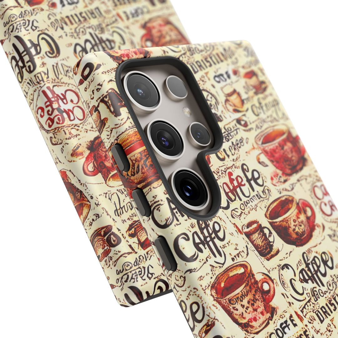 Impact Resistant, Paris Bistro Cafe, Cute Phone Cases for Samsung S24, S23, S22, S21, IPhone 15 pro Iphone 14 pro Iphone 13 IPhone 12 Iphone 11 - Studio40ParkLane