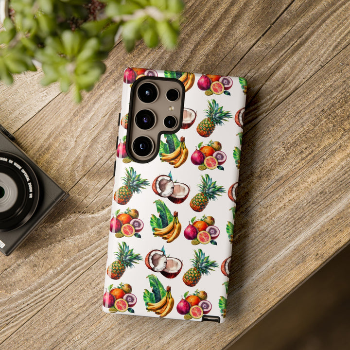 Cute Samsung Case | Cool Iphone Case | Tropical Summer Fruit, Samsung S24, S23, S22, S21, IPhone 15 Case | Iphone 14 Case, Iphone 13 Case - Studio40ParkLane