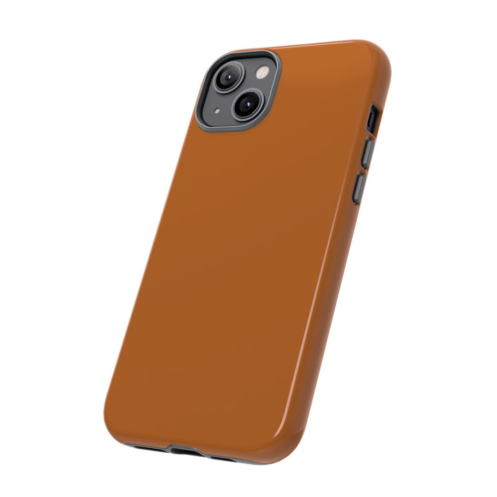 Premium Tough Rusty Brown Orange Gift for Her Cute Phone Cases for Samsung S25 S24, S23, S22, S21, Iphone, 16, 15, 14, 13 Pro Max Ultra - Studio40ParkLane