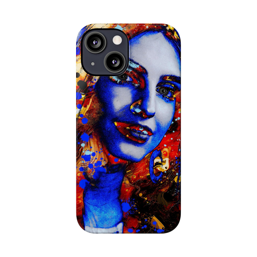 Slim Cute Phone Cases for Iphone - | iPhone 15 Case | iPhone 15 Pro Max Case, Iphone 14 Case, Iphone 14 Pro Max, Iphone 13, Marble Splash Face - Studio40ParkLane