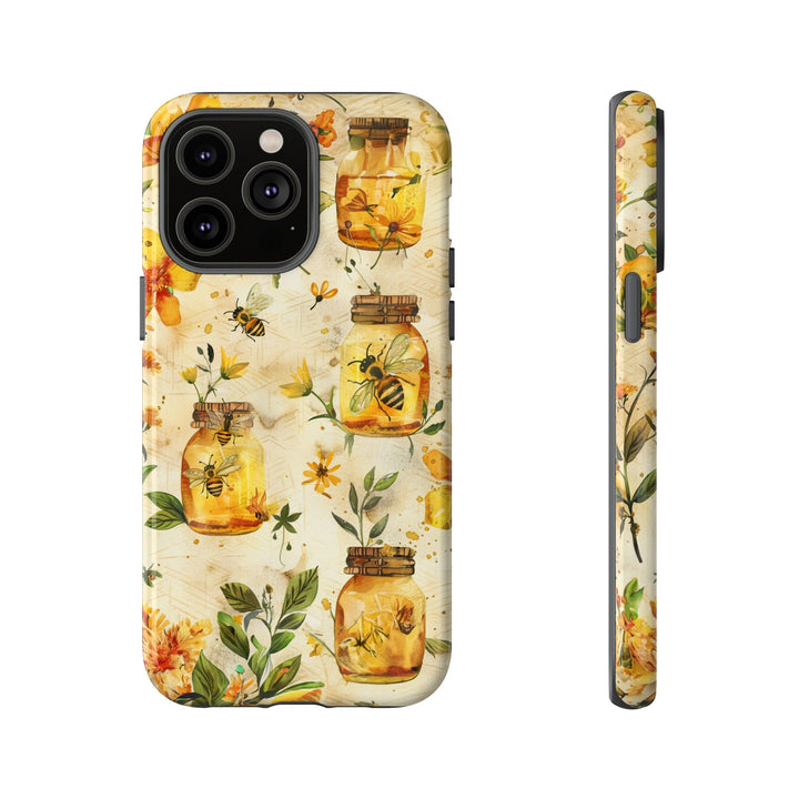 Impact Resistant, Honey Bees, Cute Phone Cases for Samsung S24, S23, S22, S21, IPhone 15 pro Iphone 14 pro Iphone 13 IPhone 12 Iphone 11 - Studio40ParkLane