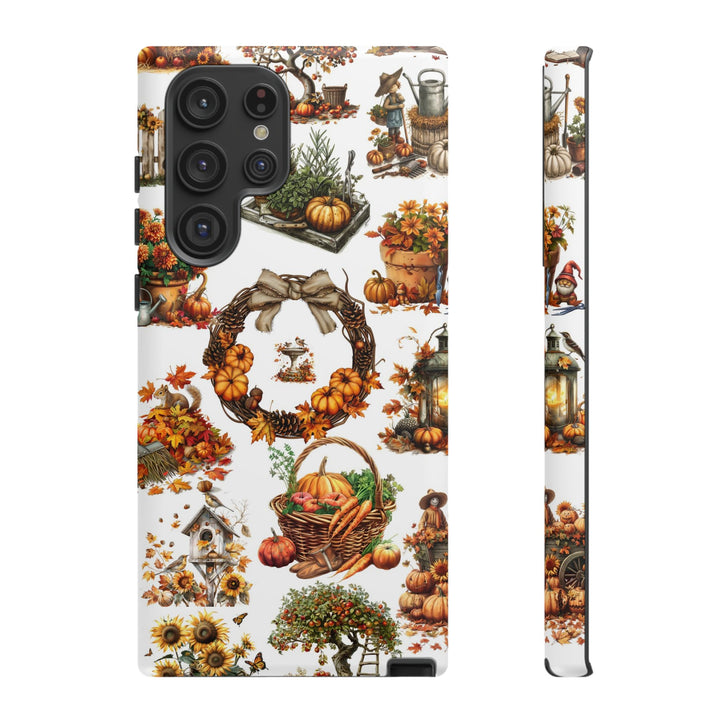 Impact Resistant, Fall Leaves Collage, Cute Phone Cases for Samsung S24, S23, S22, S21, IPhone 15 pro Iphone 14 pro Iphone 13 IPhone 12 Iphone 11 - Studio40ParkLane