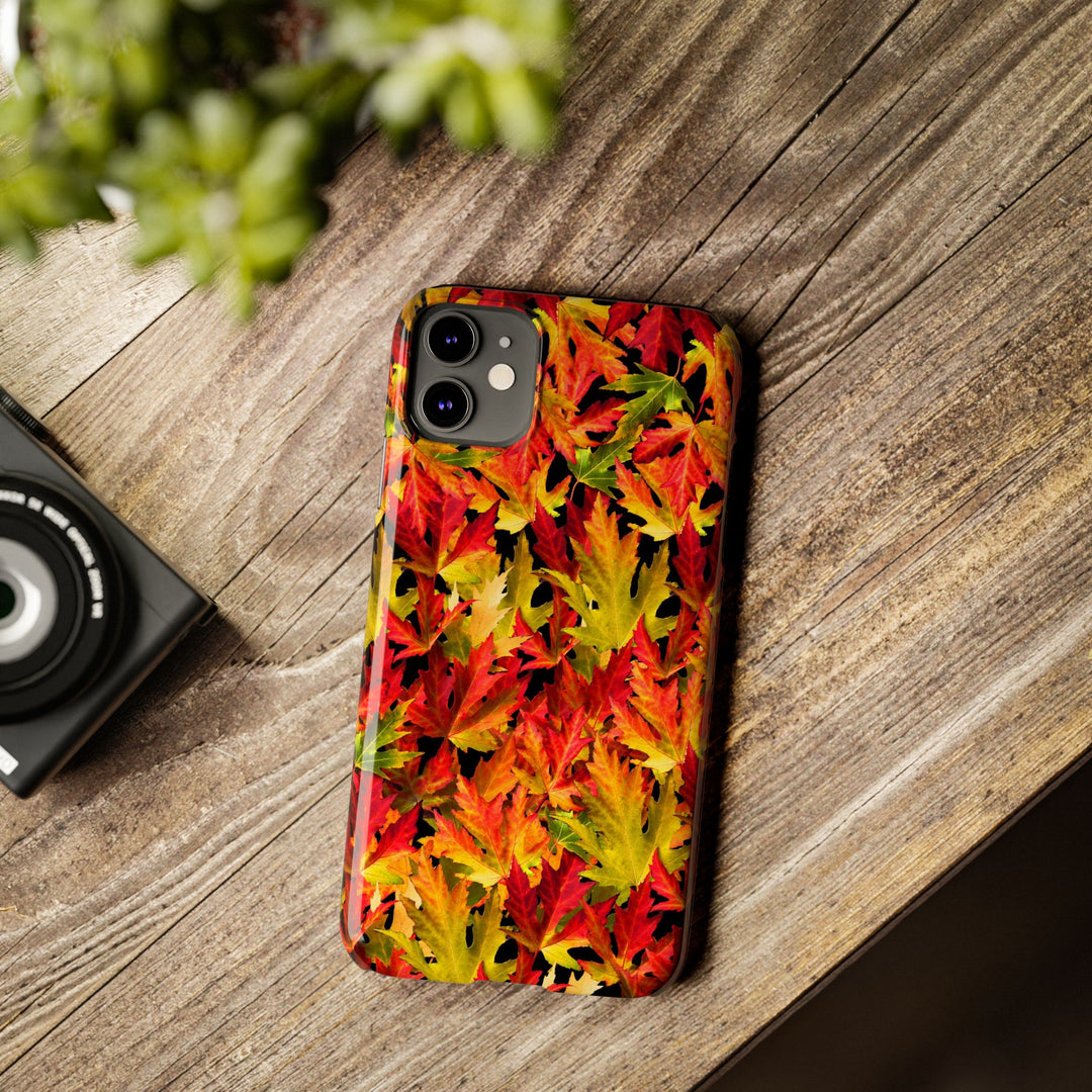 Slim Fall Leaves Slim Cute Phone Cases for Iphone | iPhone 15 Case | iPhone 15 Pro Max Case, Iphone 14, Iphone 14 Pro Max, Iphone 13 - Studio40ParkLane