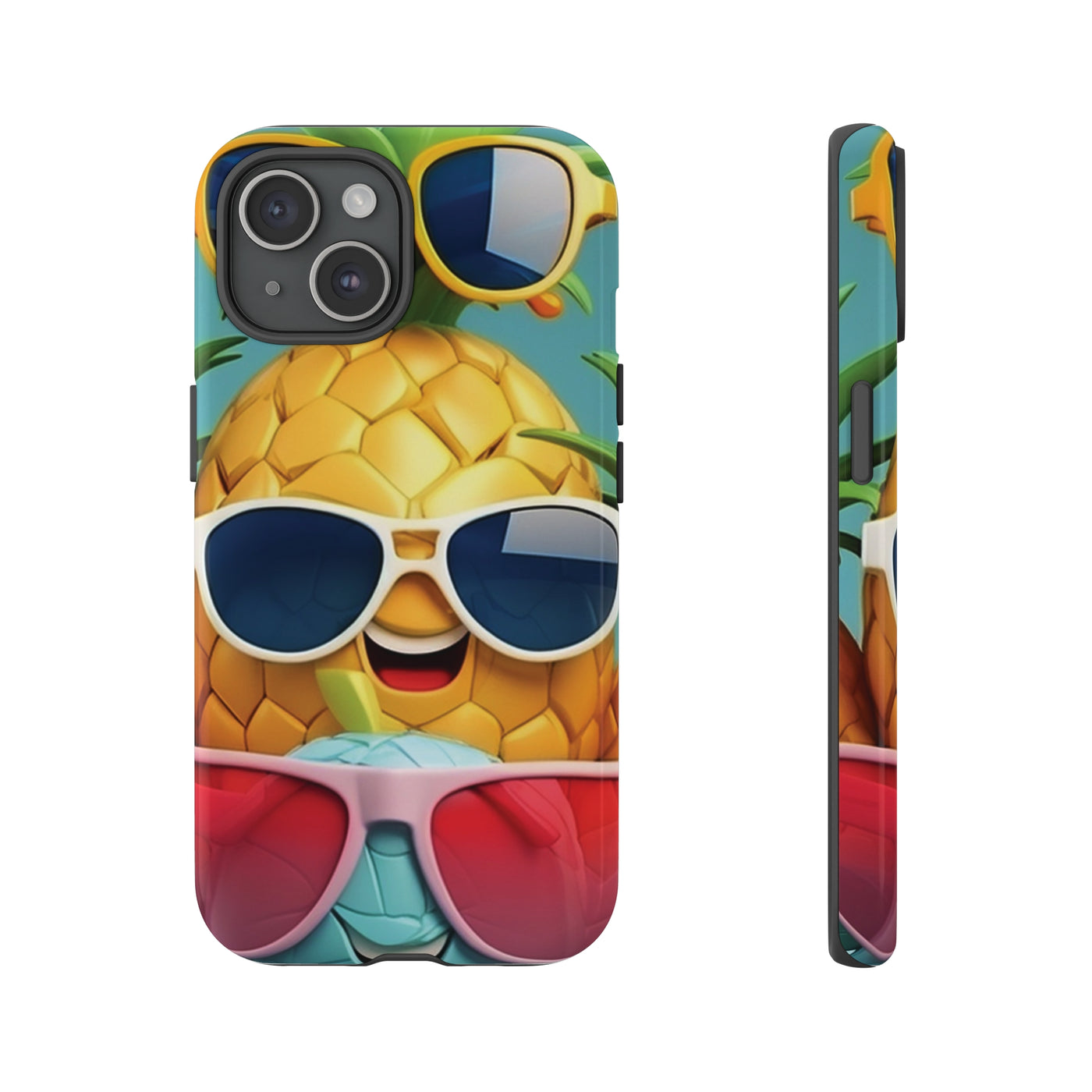 Cute IPhone Case | Summer Pineapple Fruit, iPhone 15 Case | iPhone 15 Pro Case, Iphone 14 Case, Iphone 14 Pro Max Case, Protective Iphone Case