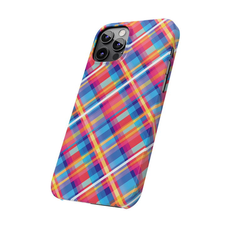 Slim Checkered Plaid Gift for Her Cute Phone Cases for Iphone 16 Pro Max | iPhone 15 Case | iPhone 15 Pro Max Case, Iphone 14, 13, 12, 11, 10, 8, 7 - Studio40ParkLane