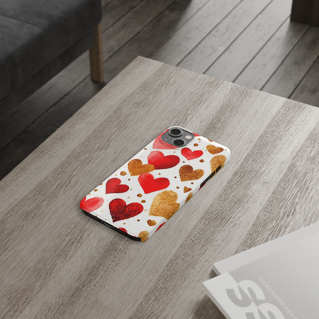 Slim Valentine Love Gift for Her Cute Phone Cases for Iphone 16 Pro Max | iPhone 15 Case | iPhone 15 Pro Max Case, Iphone 14, Iphone 14 Pro Max - Studio40ParkLane