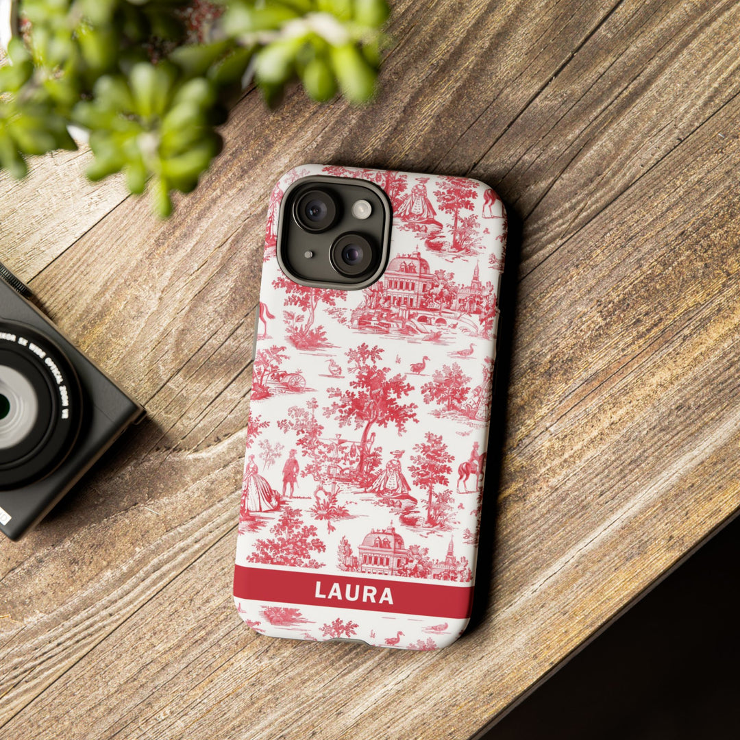 Premium Tough Personalized Initial Custom Gift Cute Phone Cases for Samsung Galaxy S24, S23, S22, S21 Plus, Ultra, Iphone 16, 15, 14 Pro Max - Studio40ParkLane