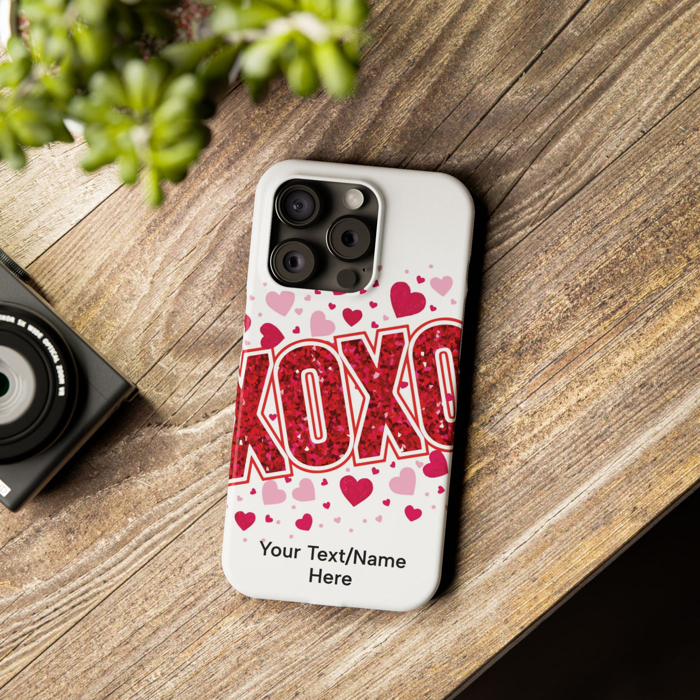 Slim Custom Personalized Valentine Love Gift for Her Cute Phone Cases for Iphone 16 Pro Max | iPhone 15 Case | iPhone 15 Pro Max Case, Iphone 14, 13, 12, 11, 10, 8, 7