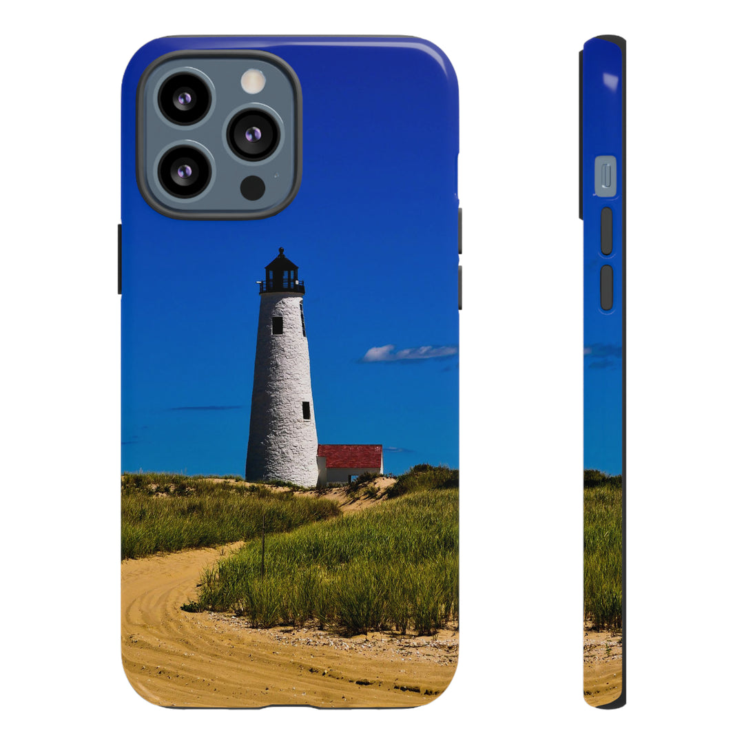 Cute IPhone Case | iPhone 15 Case | iPhone 15 Pro Max Case, Iphone 14 Case, Iphone 14 Pro Max Case IPhone Case for Art Lovers - Beach Lighthouse - Studio40ParkLane