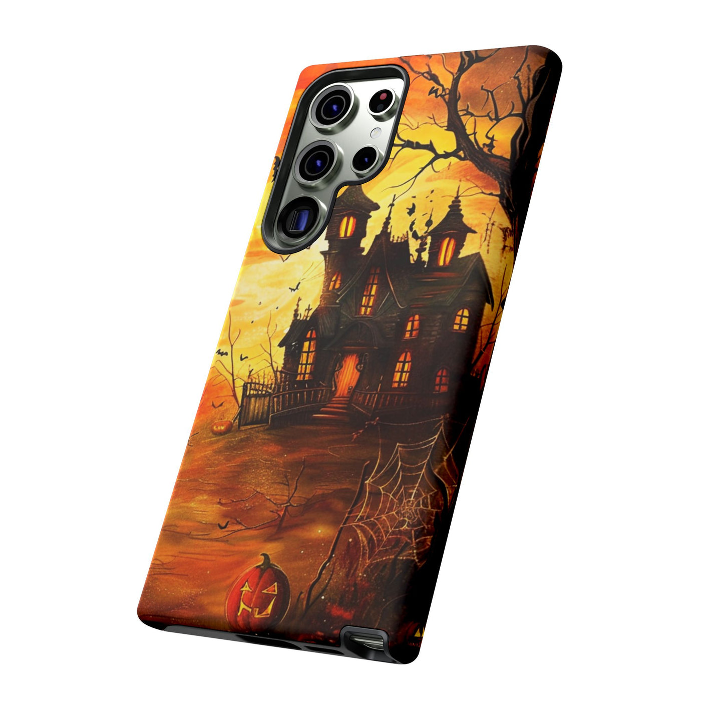 Halloween Spooky Impact Resistant, Cute Phone Cases for Samsung S24, S23, S22, S21, IPhone 15 pro Iphone 14 pro Iphone 13 IPhone 12 Iphone 11