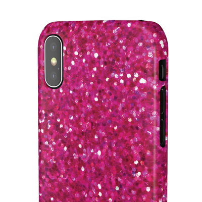 Snap Non-Glitter Muted Pink Play on "Faux" Glitter Effect Cute Phone Cases for Samsung and Iphone, 16, 15, 14, S24, S23, S22, S21, S20, Plus and Ultra