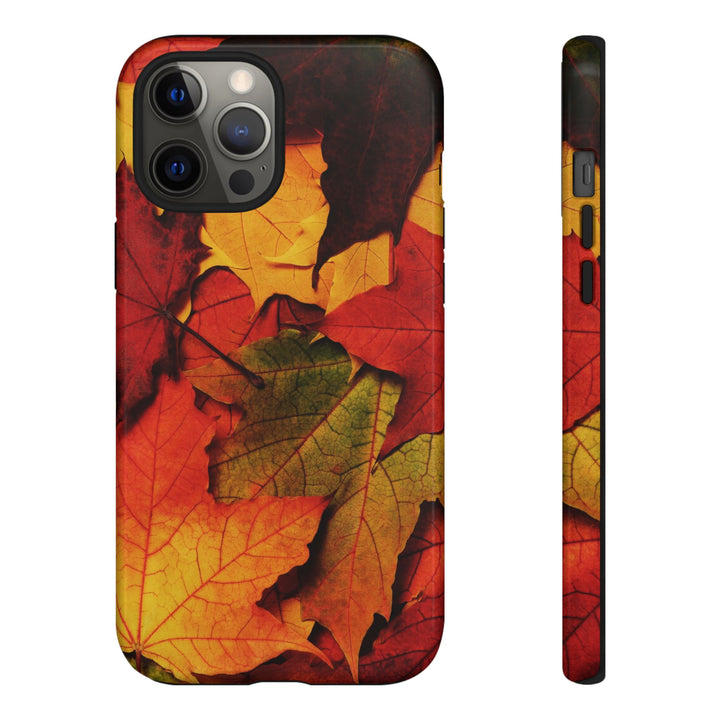 Autumn Fall Leaves Gift Cute Phone Case for, Samsung Galaxy S24, S23, S22, S21, IPhone 16 Case | Iphone 15, Iphone 14, IPhone 13 Case Mom Dad Gift - Studio40ParkLane