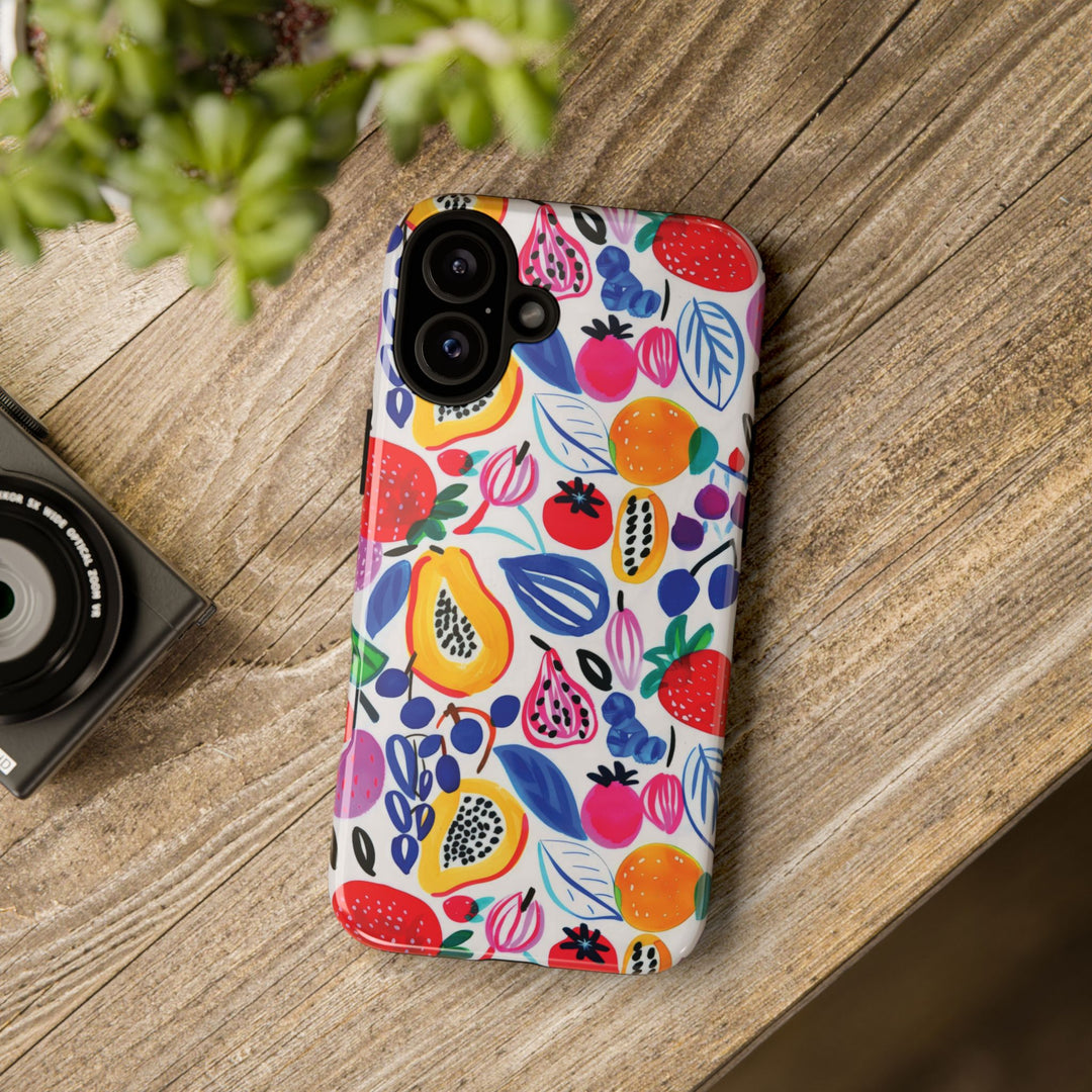 Summer Fruit Slim Cute Phone Case, Timeless Statement Accessory for Iphone 18 17 16 15 14 Pro Max - Gift for her - Tough Protective - Studio40ParkLane