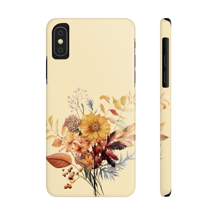 Slim Fall Autumn Leaves Gift for Her Cute Phone Cases for Iphone 16 | iPhone 15 Case | iPhone 15 Pro Max Case, Iphone 14, Iphone 14 Pro Max, Iphone 13, Slim - Studio40ParkLane