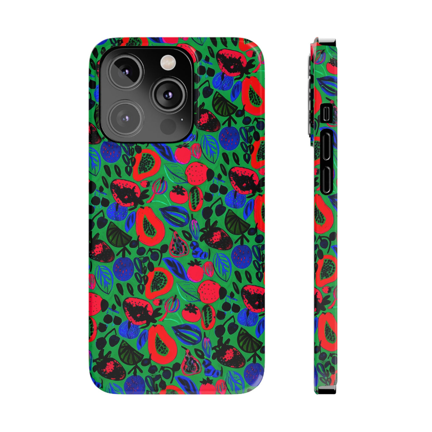 Slim Trendy Fall Fruit Gift for Her Cute Phone Cases for Iphone 16 Cases | iPhone 15 Case | iPhone 15 Pro Max Case, Iphone 14 Case, Iphone 13, Slim