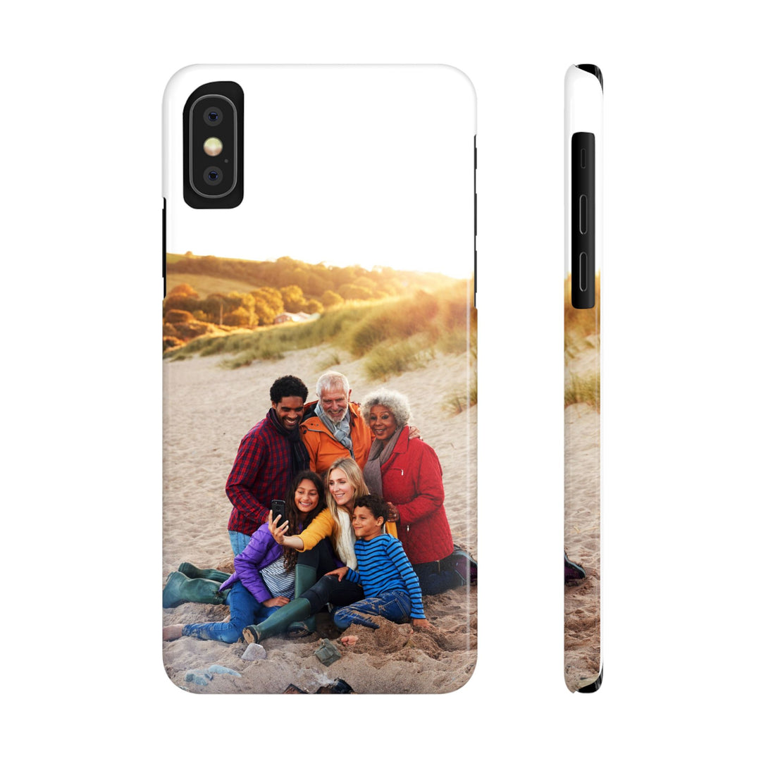 Slim Custom Personalized Family Photo Phone Cases for Iphone 16 | iPhone 15 Case | iPhone 15 Pro Max Case, Iphone 14, Iphone 14 Pro Max, Iphone 13, Slim - Studio40ParkLane