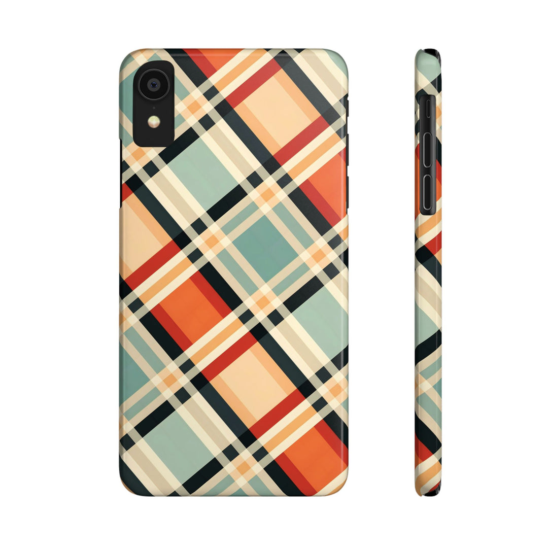 Slim Checkered Plaid Gift for Her Cute Phone Cases for Iphone 16 Pro Max | iPhone 15 Case | iPhone 15 Pro Max Case, Iphone 14, 13, 12, 11, 10, 8, 7 - Studio40ParkLane