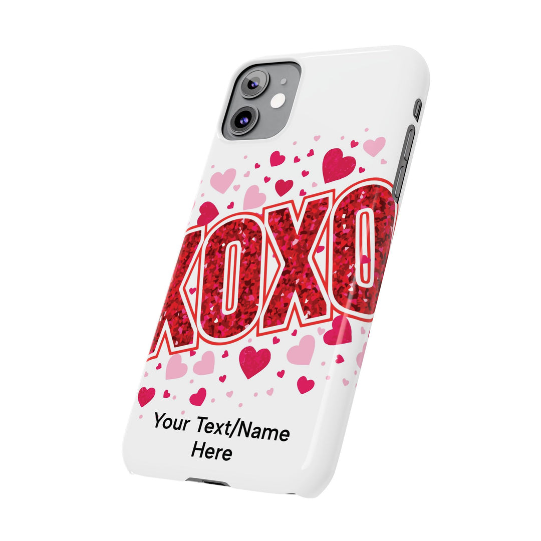 Slim Custom Personalized Valentine Love Gift for Her Cute Phone Cases for Iphone 16 Pro Max | iPhone 15 Case | iPhone 15 Pro Max Case, Iphone 14, 13, 12, 11, 10, 8, 7 - Studio40ParkLane