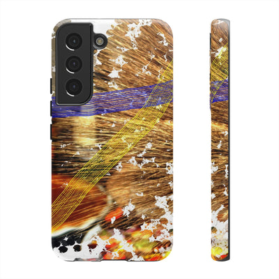 Impact Resistant, Pecan Pie Abstract, Cute Phone Cases for Samsung S24, S23, S22, S21, IPhone 15 pro Iphone 14 pro Iphone 13 IPhone 12 Iphone 11