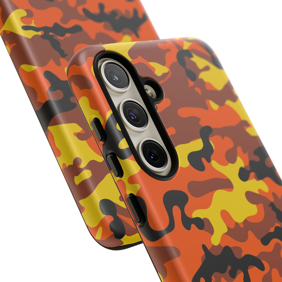 Impact Resistant, Fall camo Camouflage, Cute Phone Cases for Samsung S24, S23, S22, S21, IPhone 15 pro Iphone 14 pro Iphone 13 IPhone 12 Iphone 11 - Studio40ParkLane