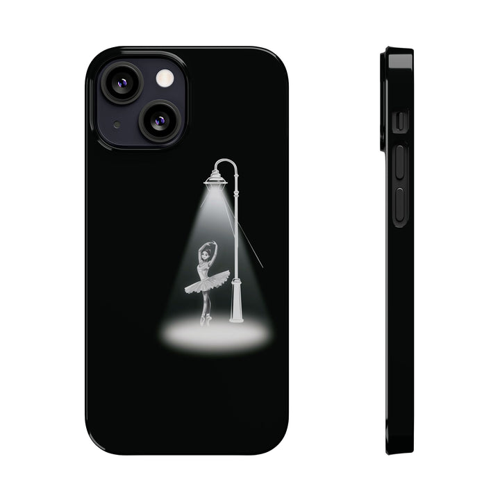Slim Ballet Dancer Spotlight Gift for Her Cute Phone Cases for Iphone 16 Pro Max | iPhone 15 Case | iPhone 15 Pro Max Case, Iphone 14, 13, 12, 11, 10, 8, 7 - Studio40ParkLane