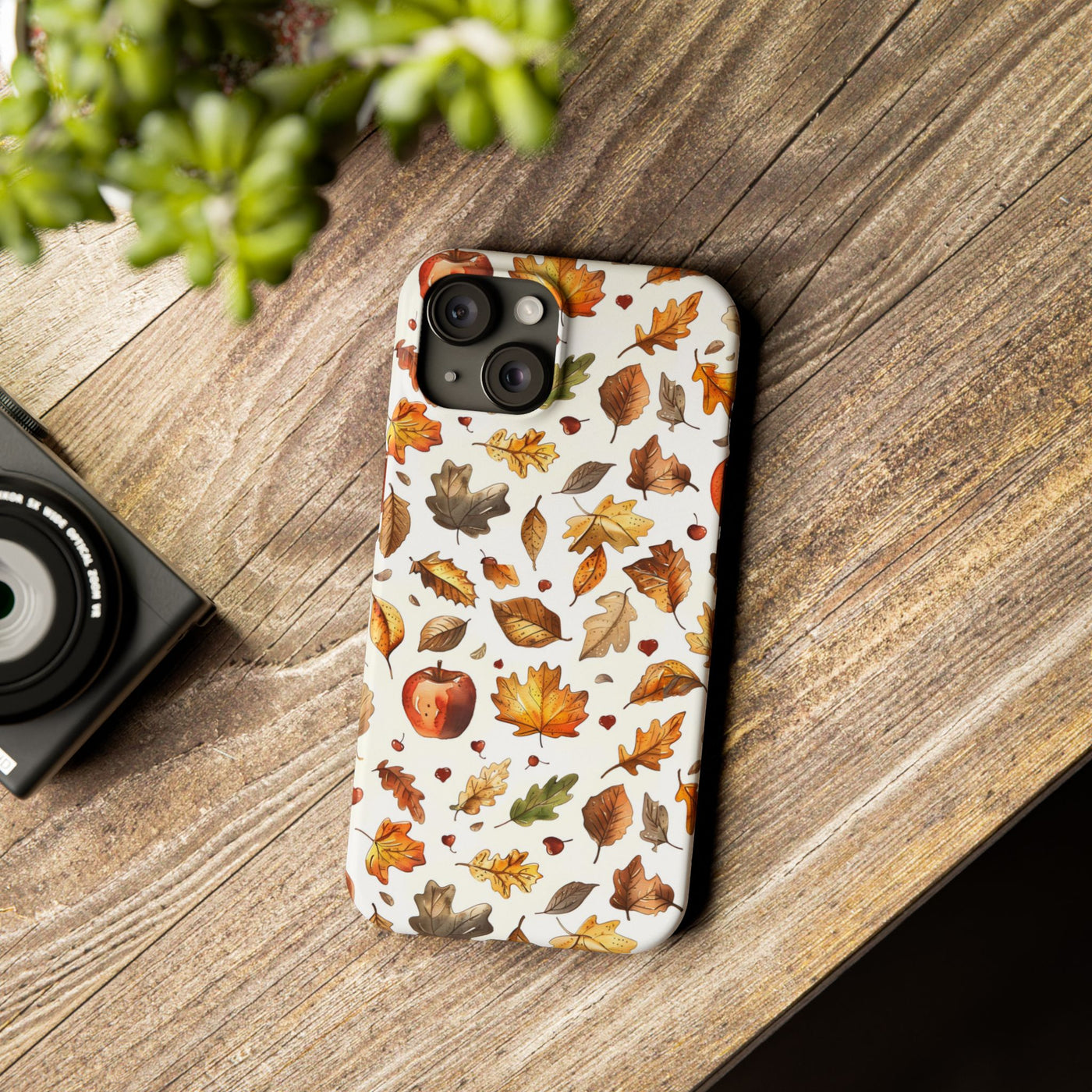 Fall Autumn Leaves Gift for Her Cute Phone Cases for Iphone 16 | iPhone 15 Case | iPhone 15 Pro Max Case, Iphone 14, Iphone 14 Pro Max, Iphone 13, Slim