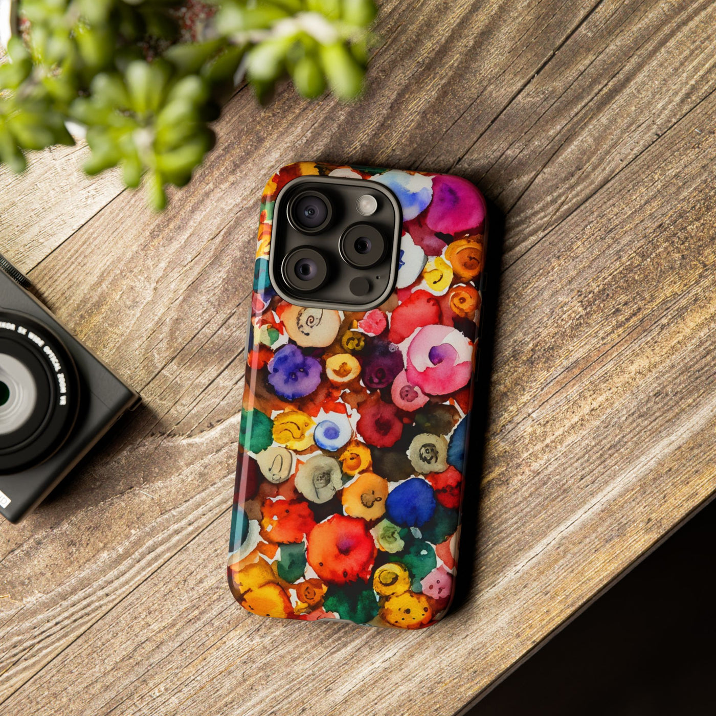 Impact Resistant, Fall Colors Buttons, Cute Phone Cases for Samsung S24, S23, S22, S21, IPhone 15 pro Iphone 14 pro Iphone 13 IPhone 12 Iphone 11